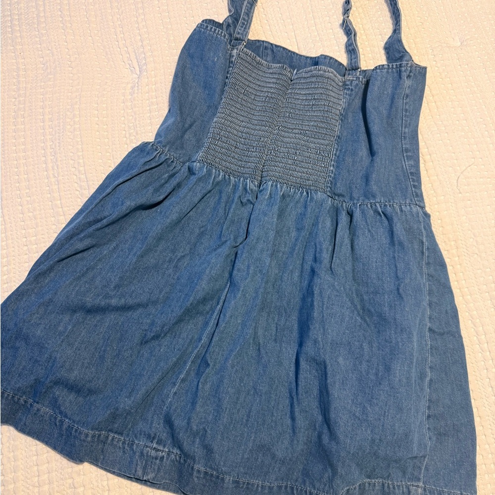 Show Me Your MuMu Blue Denim Mini Dress - Picture 4 of 5